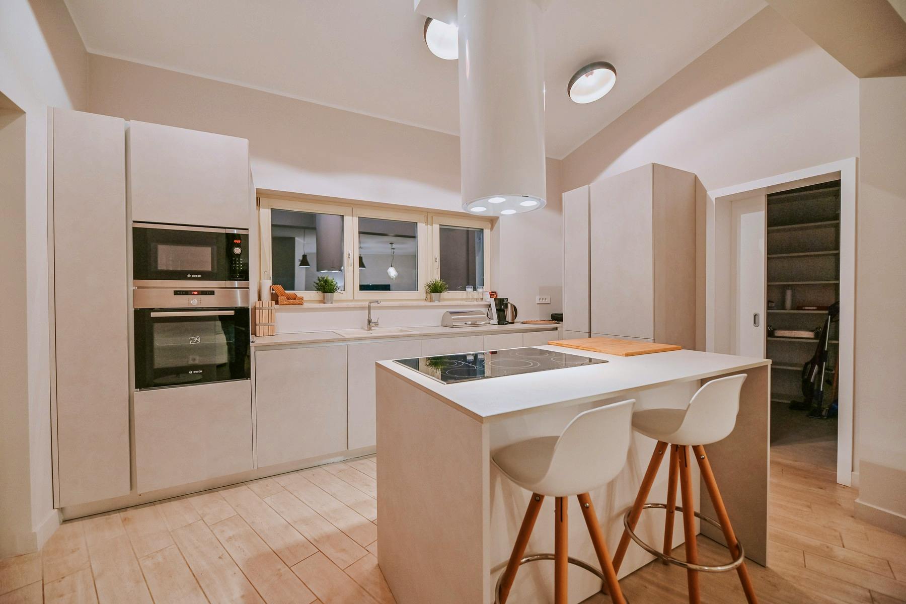 Modern kitchen area