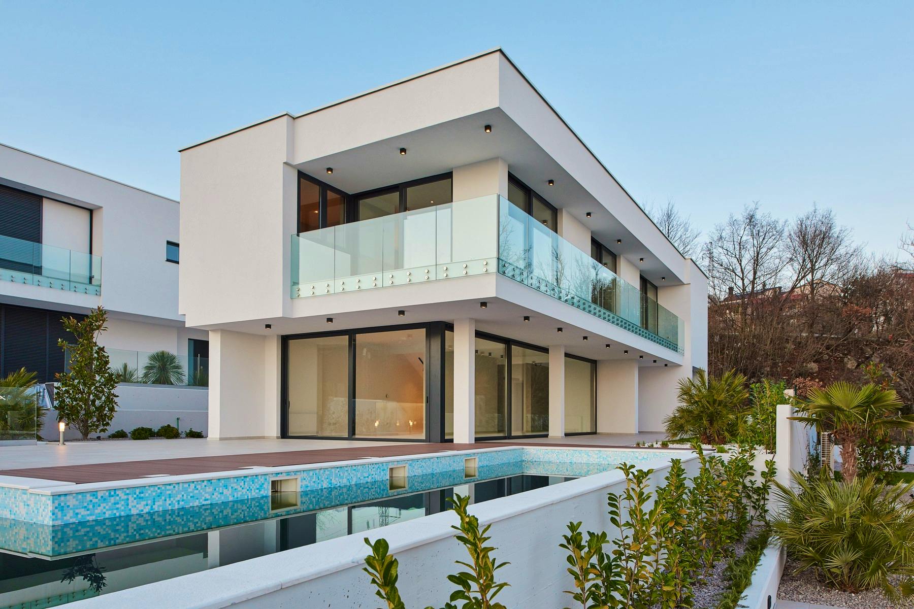 Newly built modern villas with swimming pool in Opatija