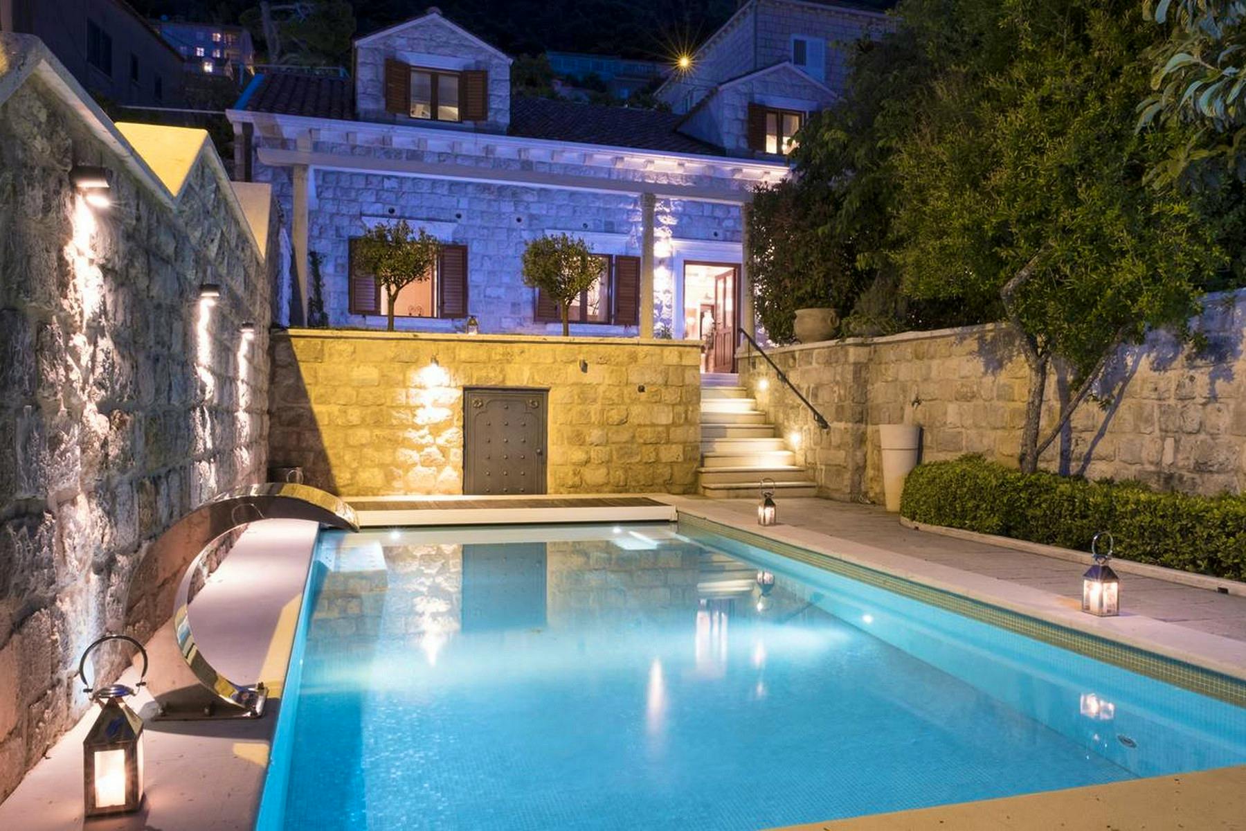 Stone villa with private pool
