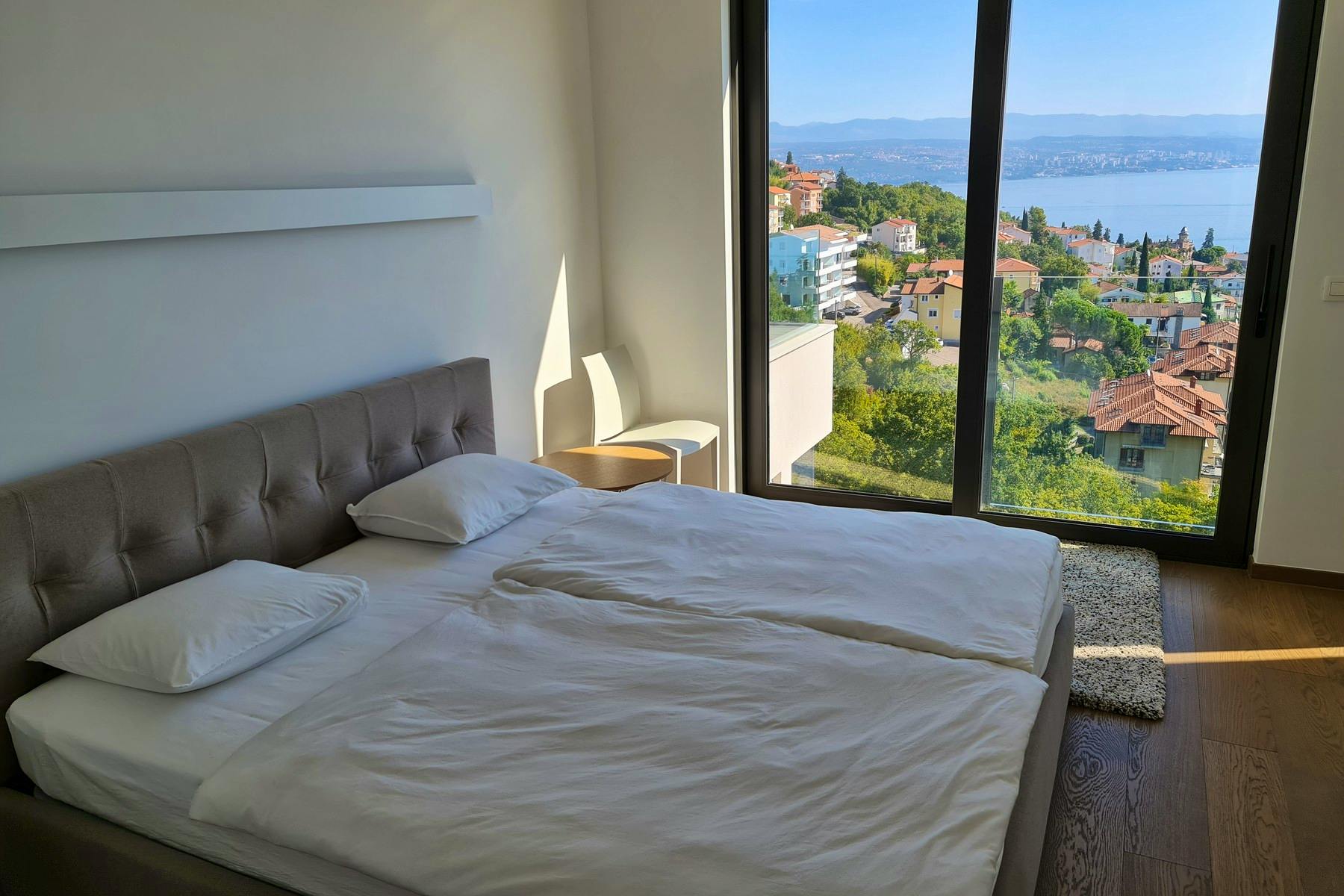 En-suite bedroom with balcony