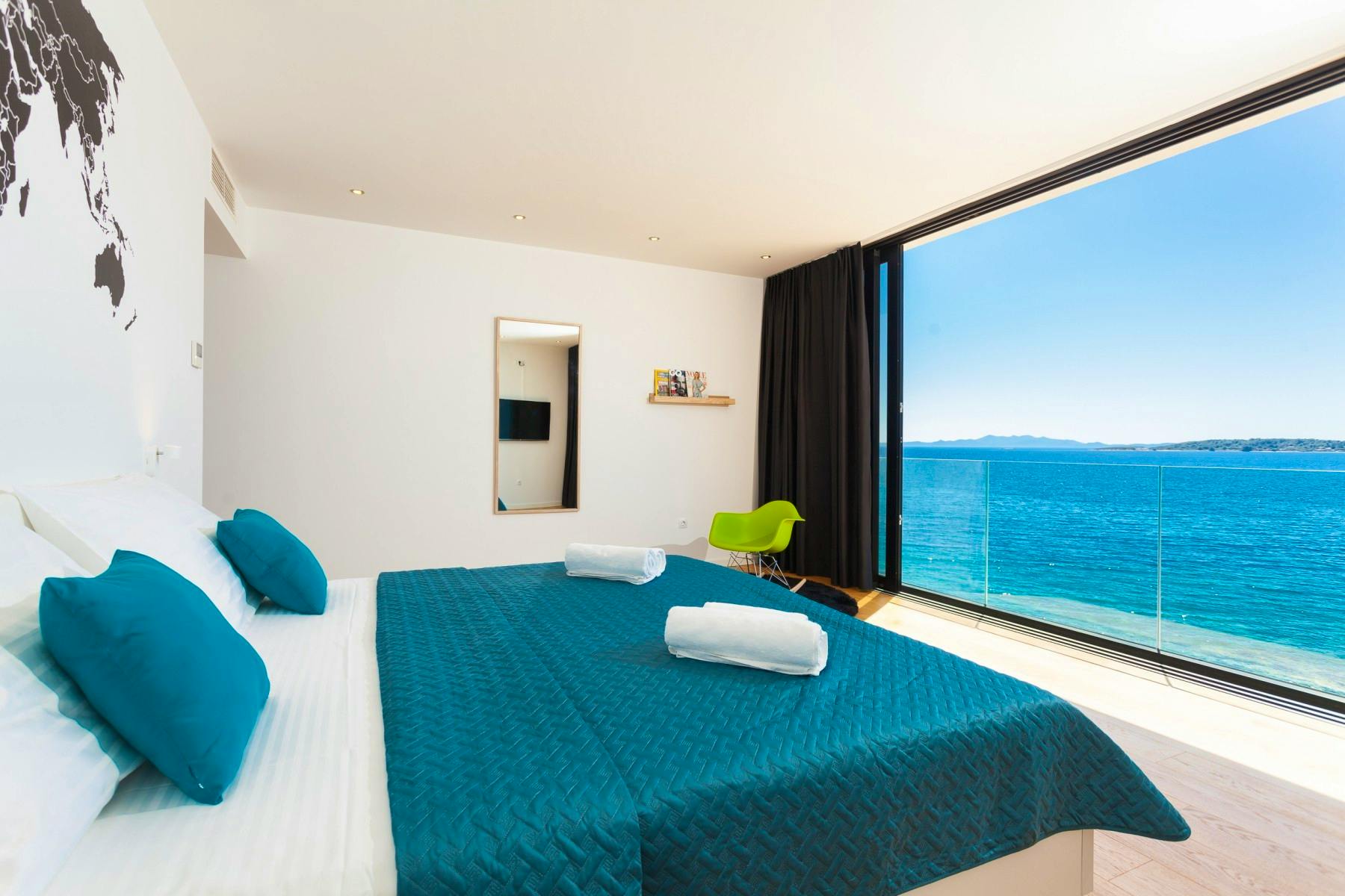 Mesmerizing sea view from the bedroom