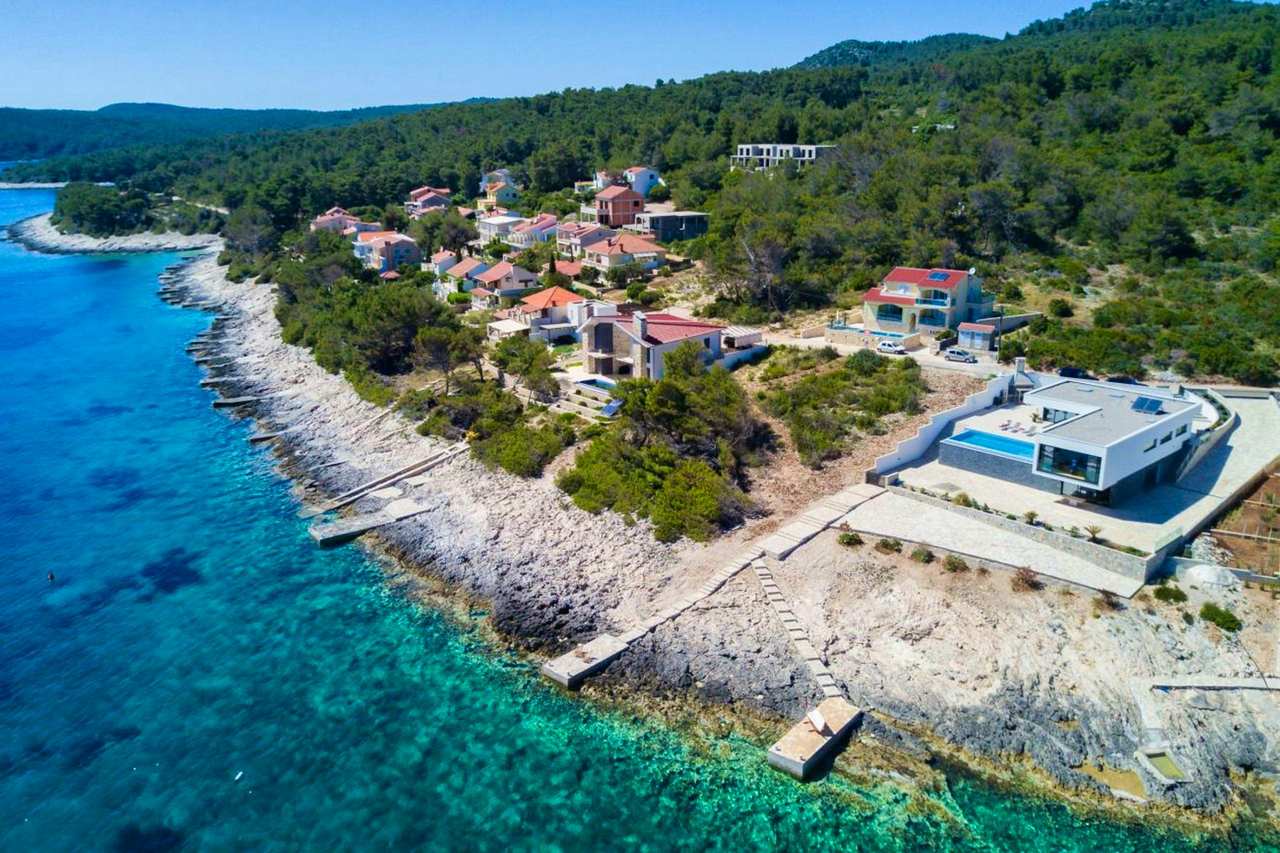 Seafront villa for sale in Croatia