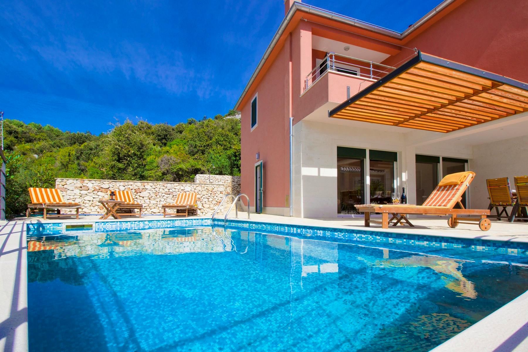 Modern villa with swimming pool