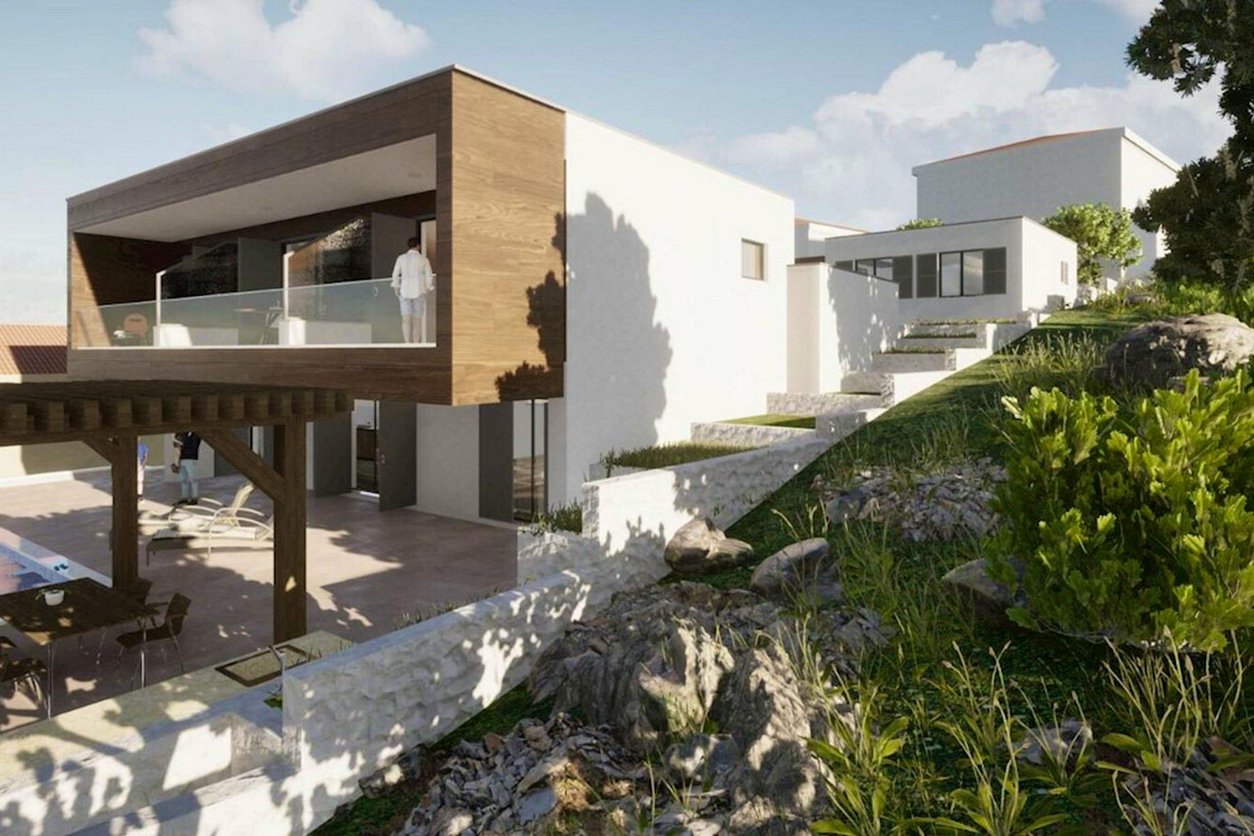 Newly built contemporary villa near Rogoznica