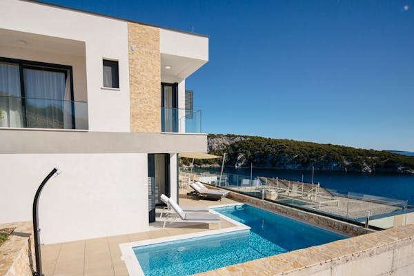 Newly-built villa for sale in the Trogir area