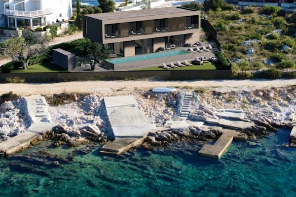 Seafront villa for sale