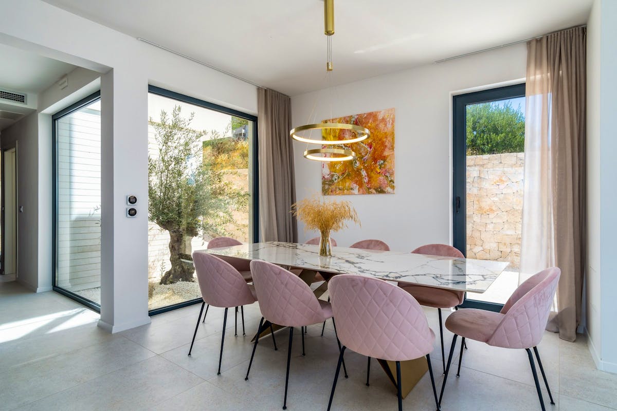 Modern living room area