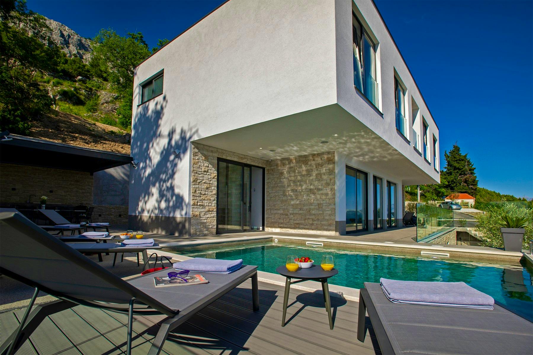 Modern vacation villa for sale