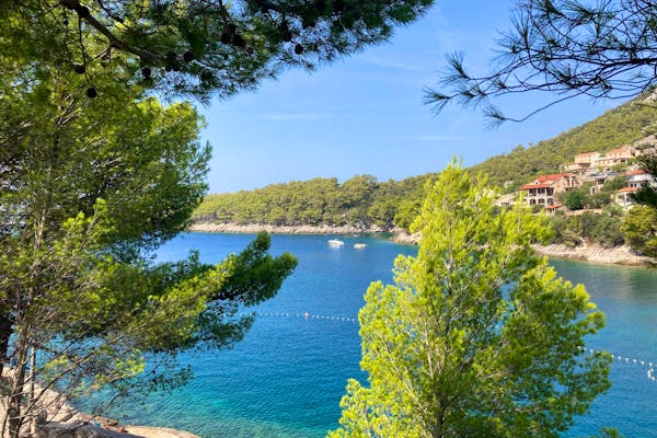 Spectacular open sea view from the plot