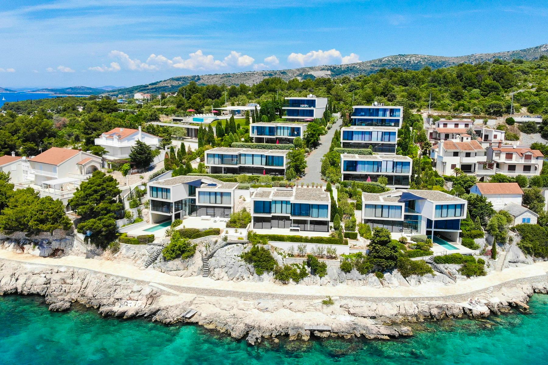 Luxury villa in a resort in Primošten