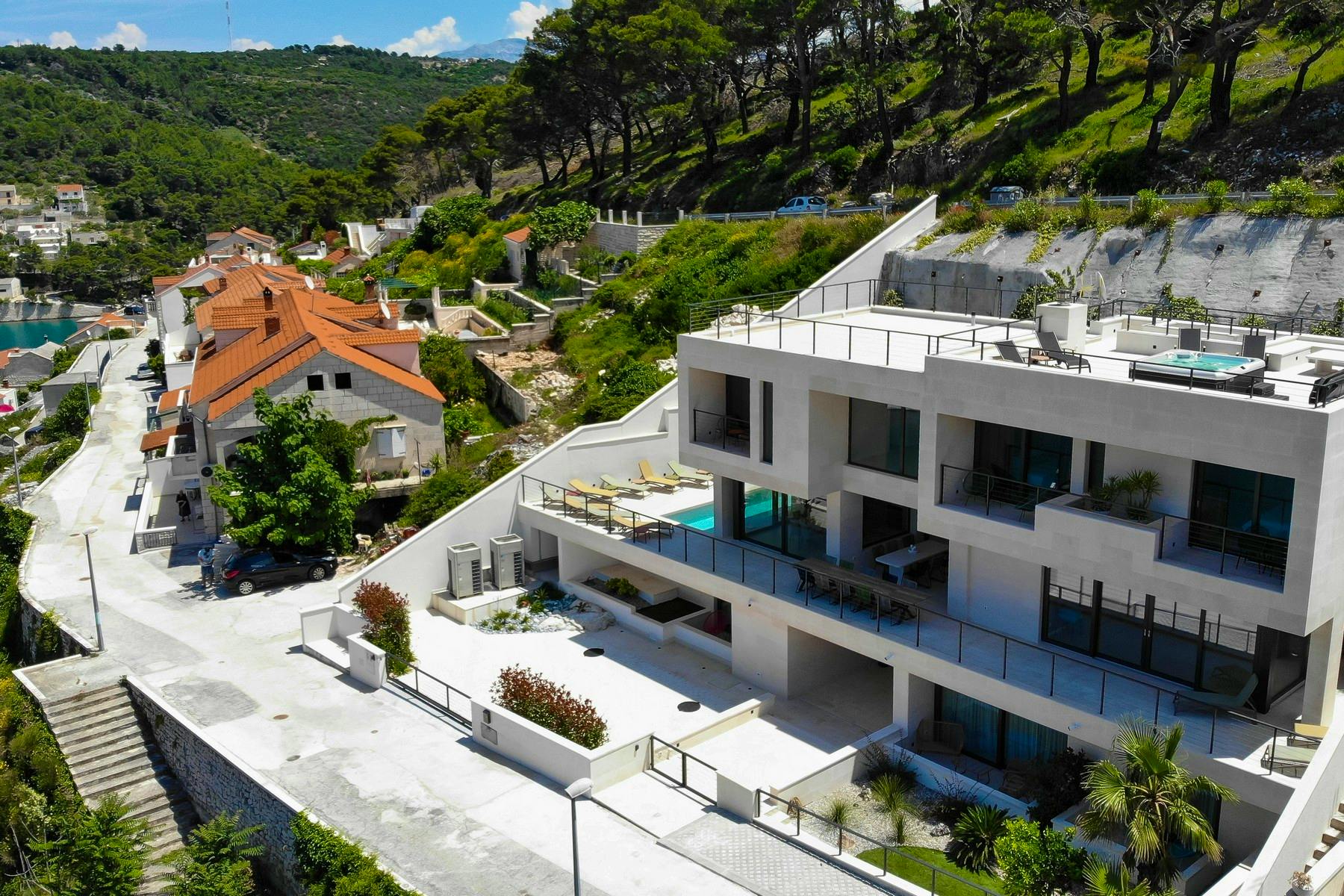 Newly built modern villa on Brac for sale
