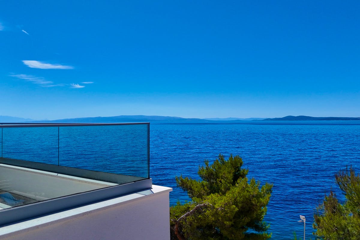 Open sea view from the balcony