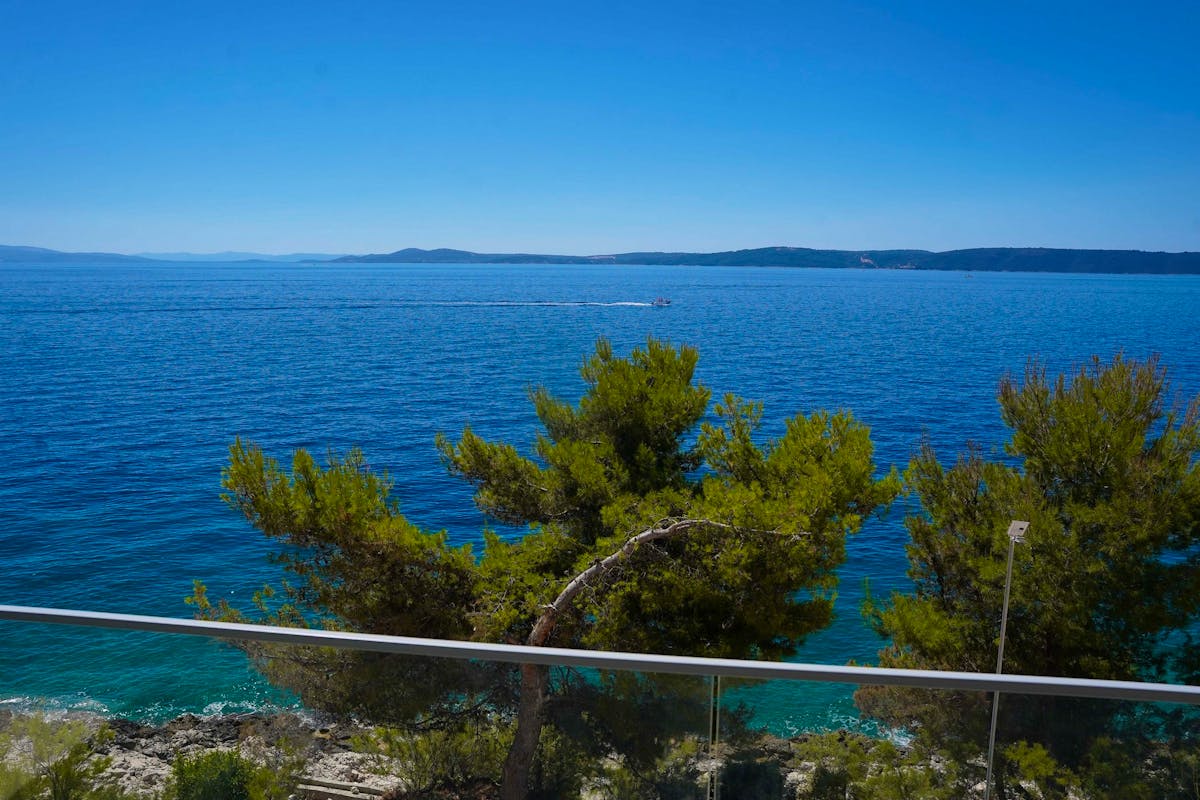 Spectacular sea view from the balcony
