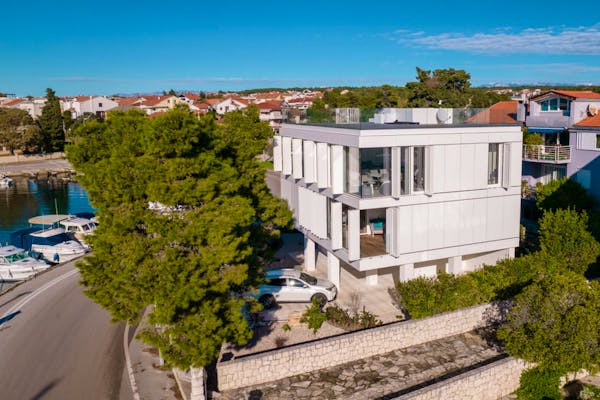 Newly built sea front villa in Zadar for sale