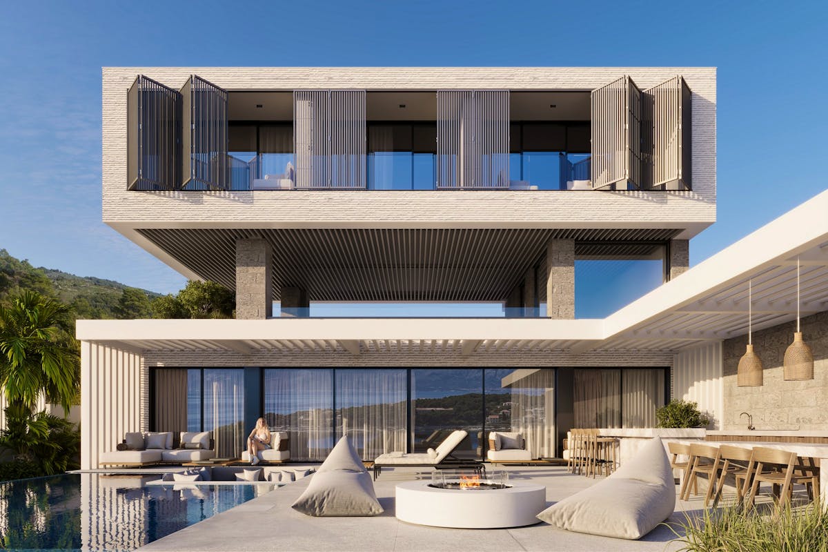 Luxury villa with 2 units on Brac for sale