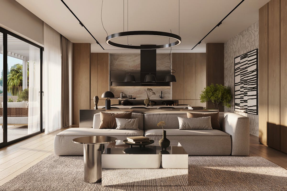 Open space living area