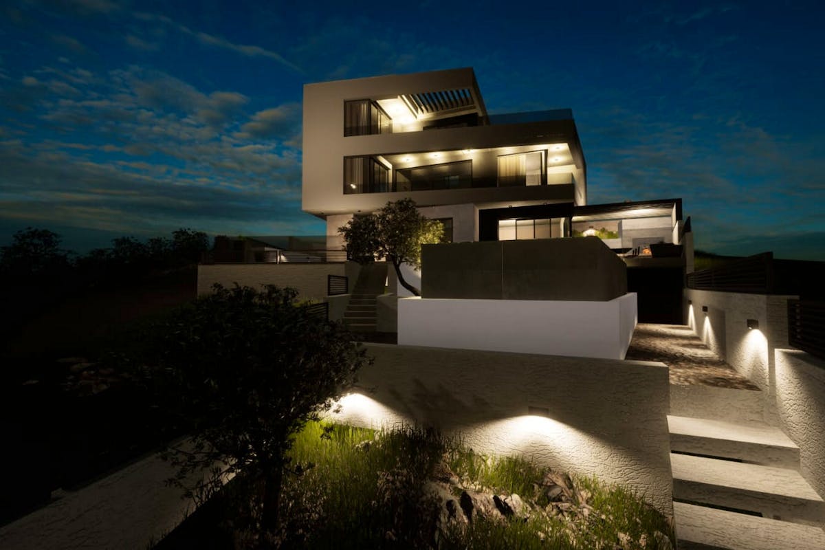 Newly-built villa near Rogoznica for sale