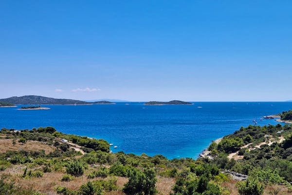Open sea view from the plot