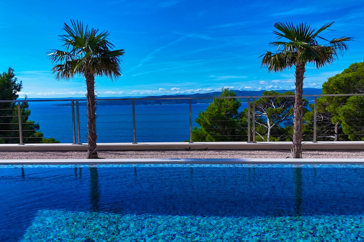 Spectacular sea view from the balcony