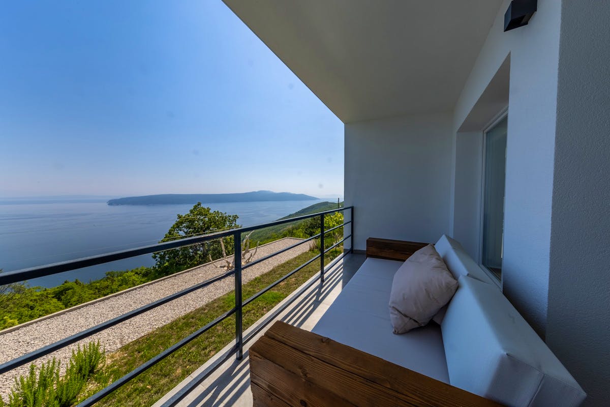 Spectacular view from the balcony