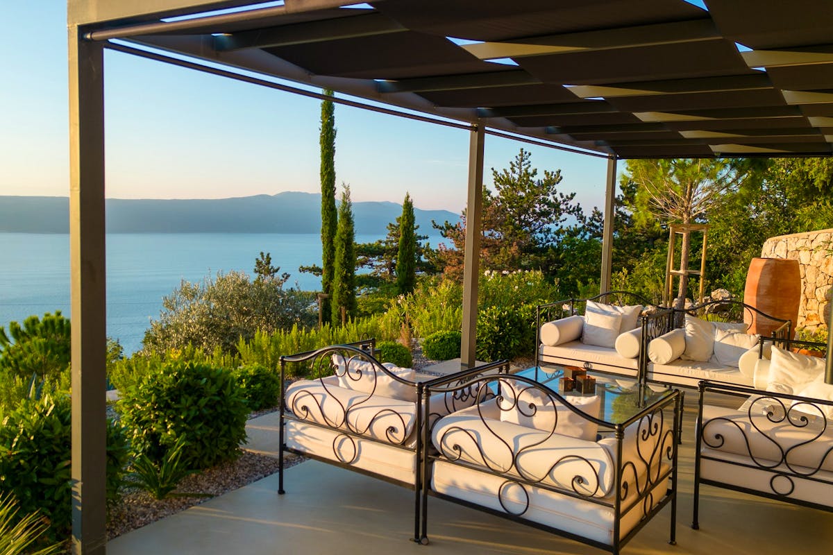 Spectacular sea view from the terrace