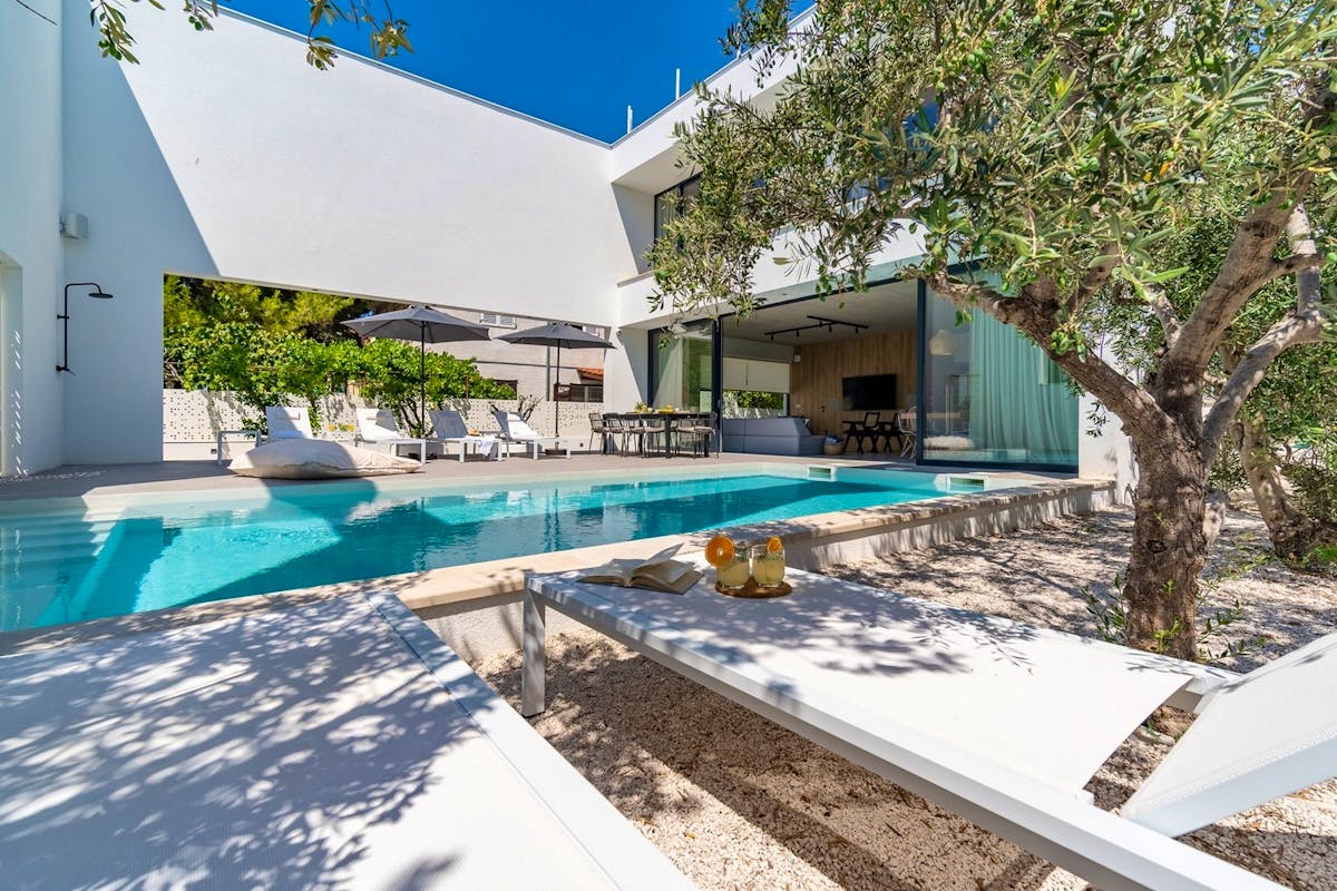 Modern villa with pool on Brac for sale