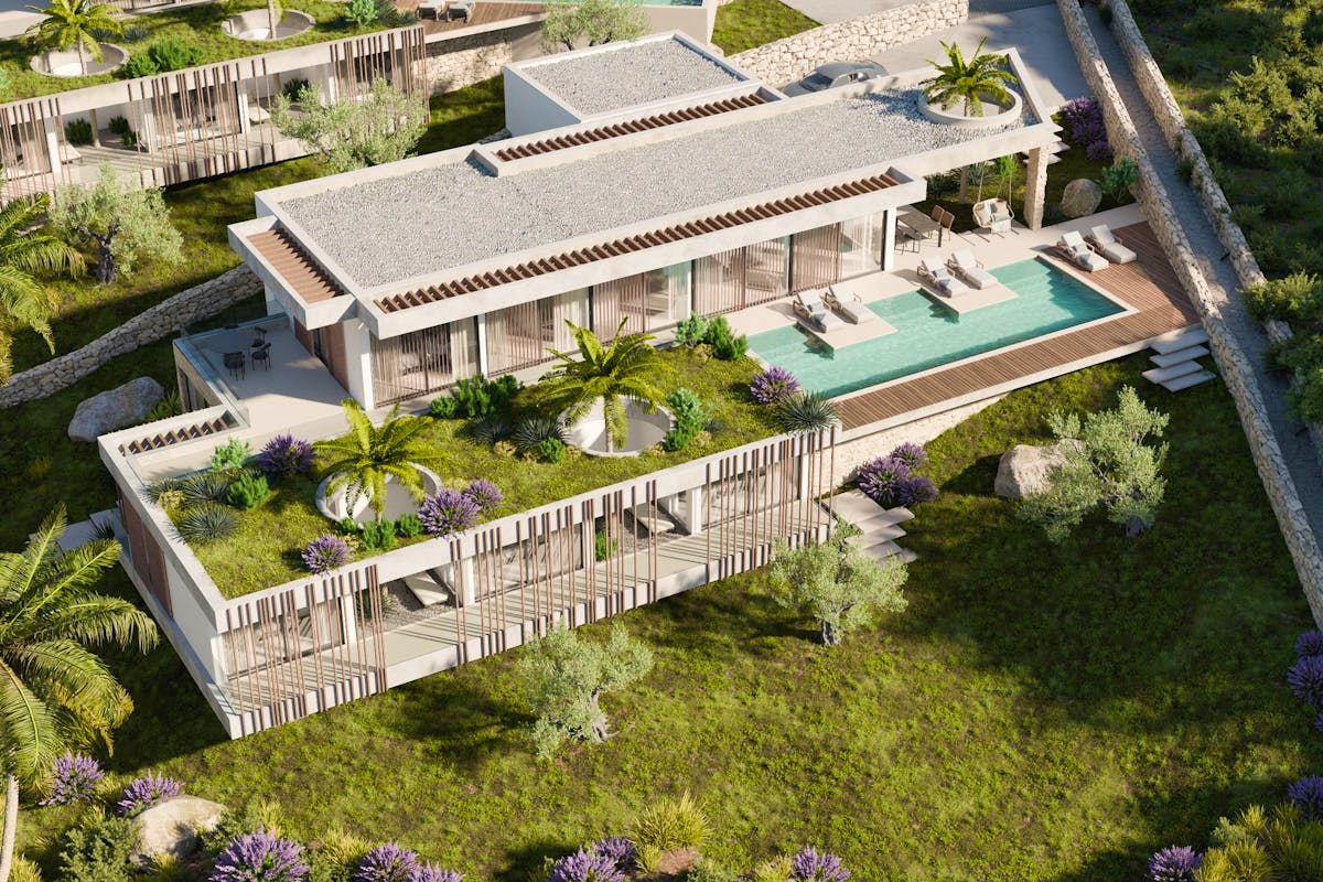 Spacious modern seafront villa on Hvar for sale