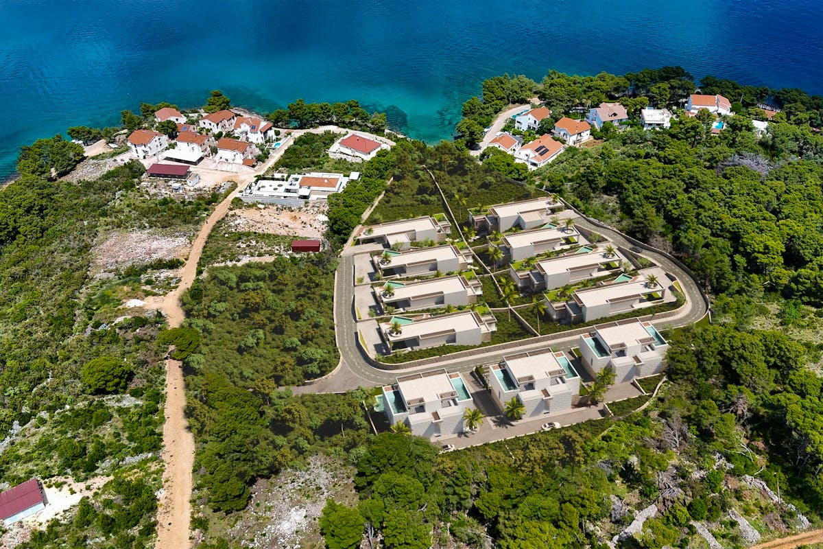 Seafront project on Hvar for sale