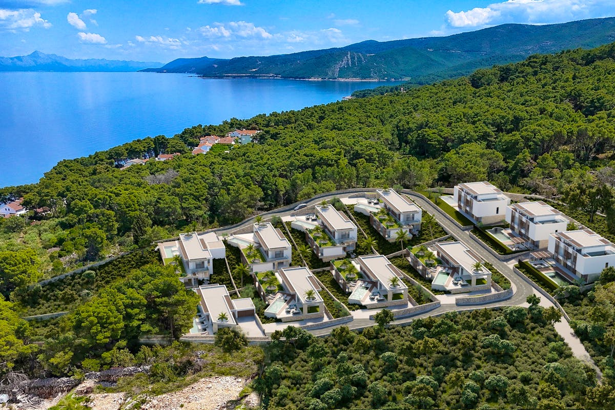 Luxury seafront project on the island of Hvar for sale