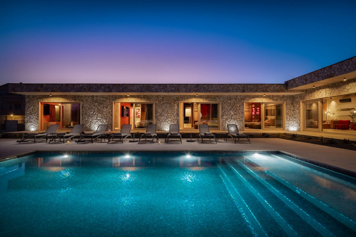 Stone villa with pool near Split for sale