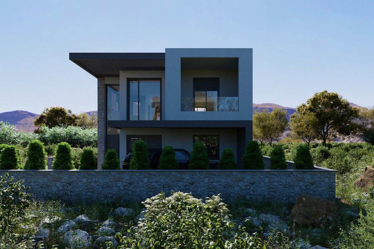 Prodaje se novoizgrađena moderna vila u prvom redu do mora na Murteru