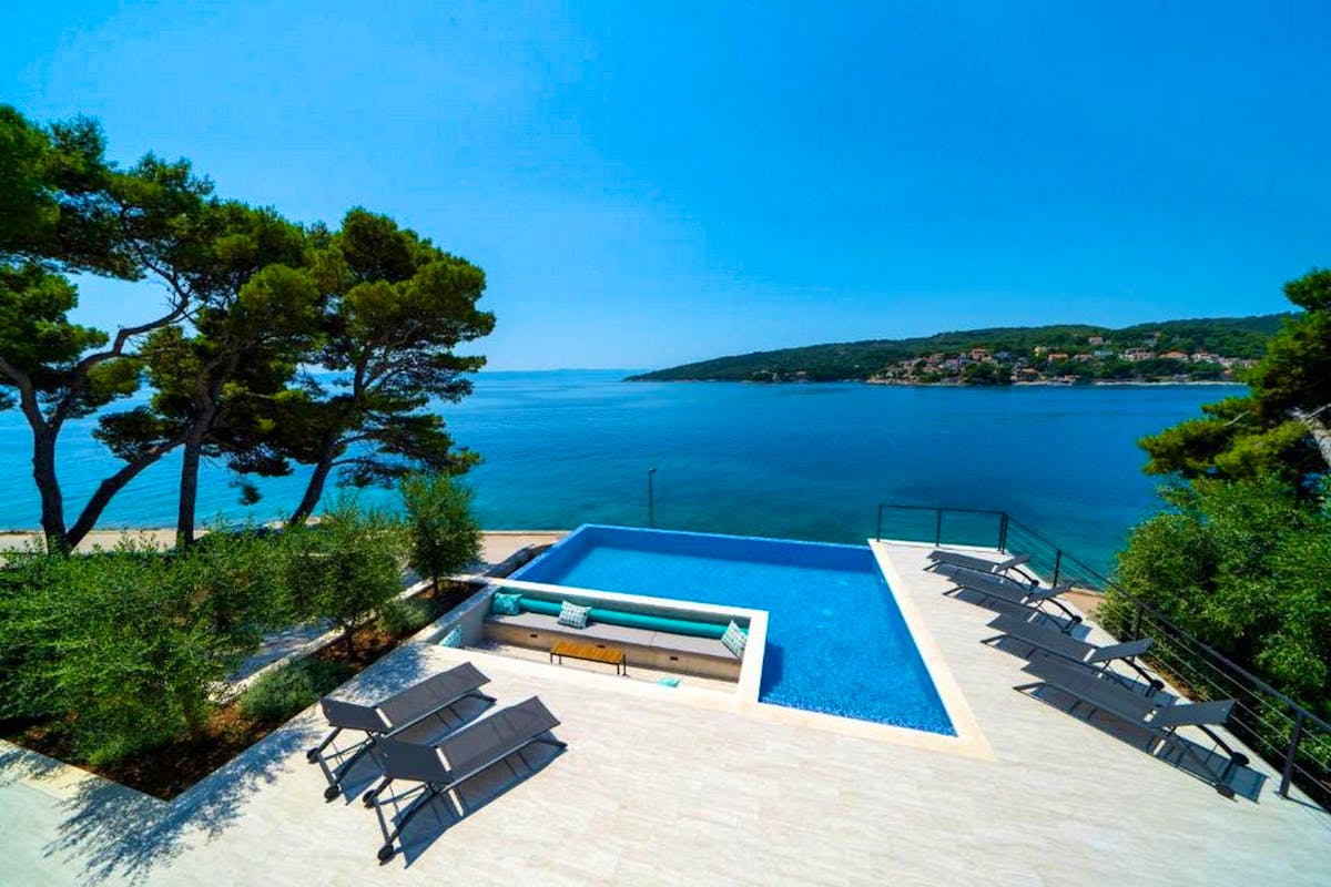 Open sea view from the bedroom