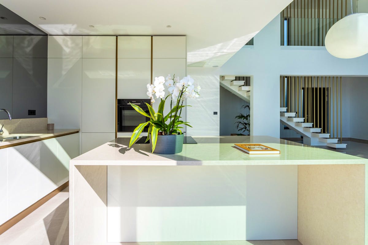 Fully fitted modern kitchen