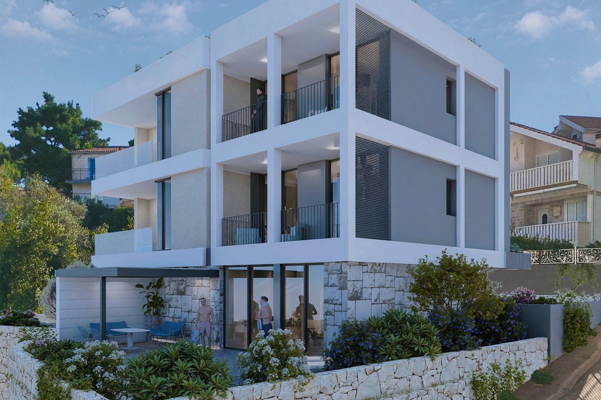 Luxury project with 2 units in Rogoznica for sale