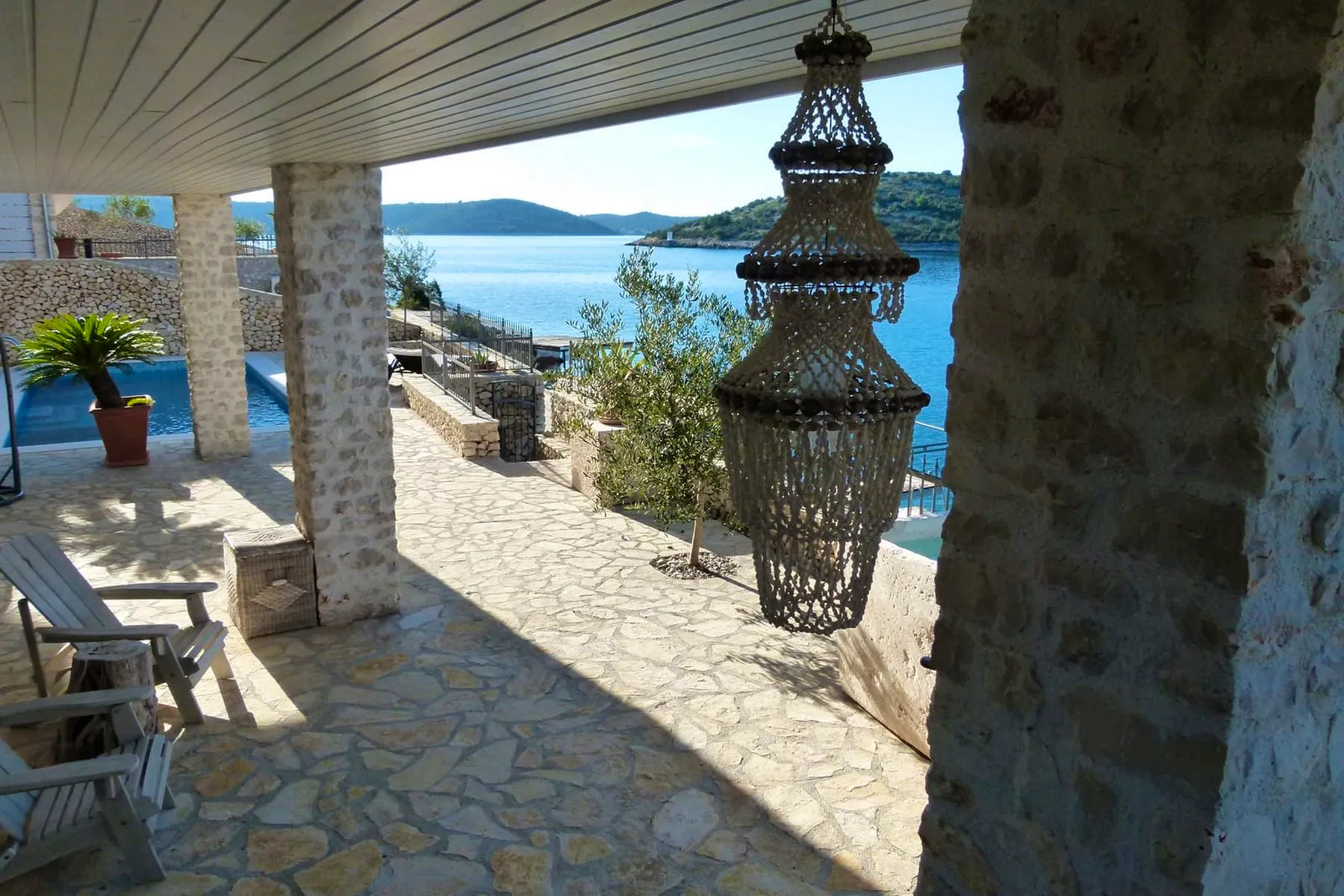 Spectacular sea view from the terrace