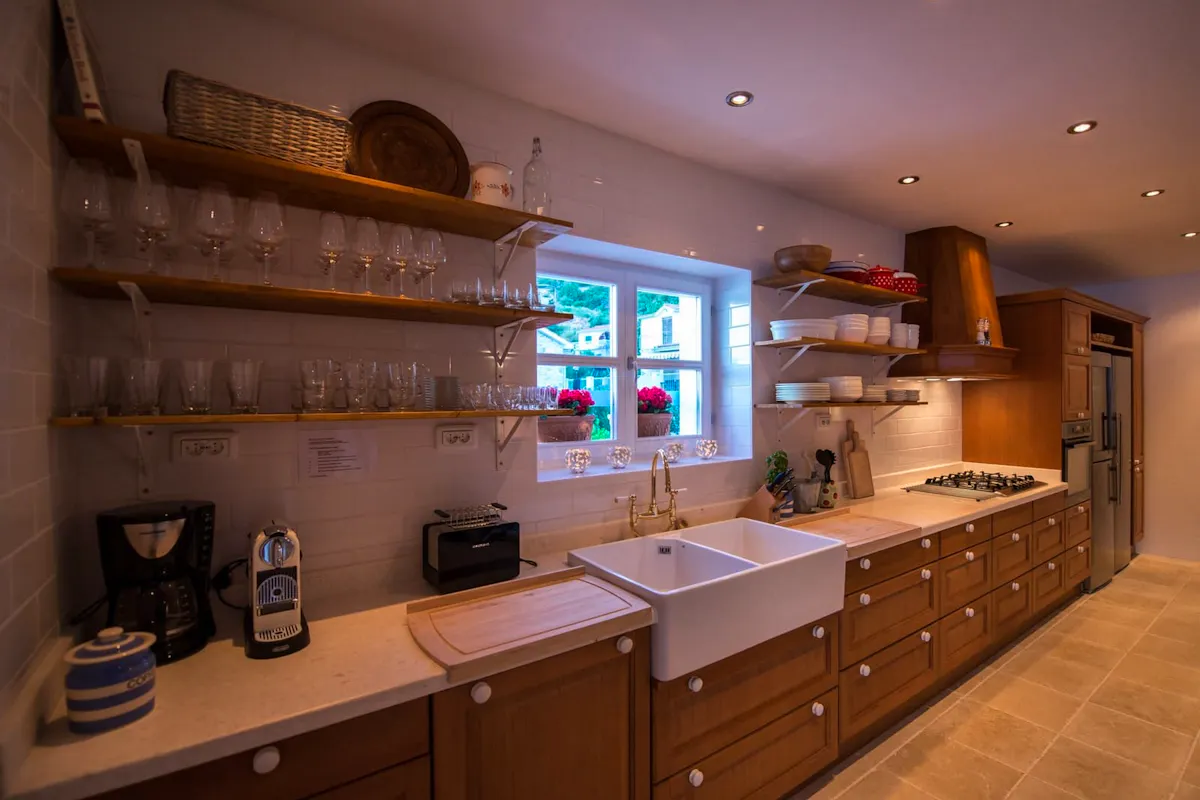 Fully fitted spacious kitchen