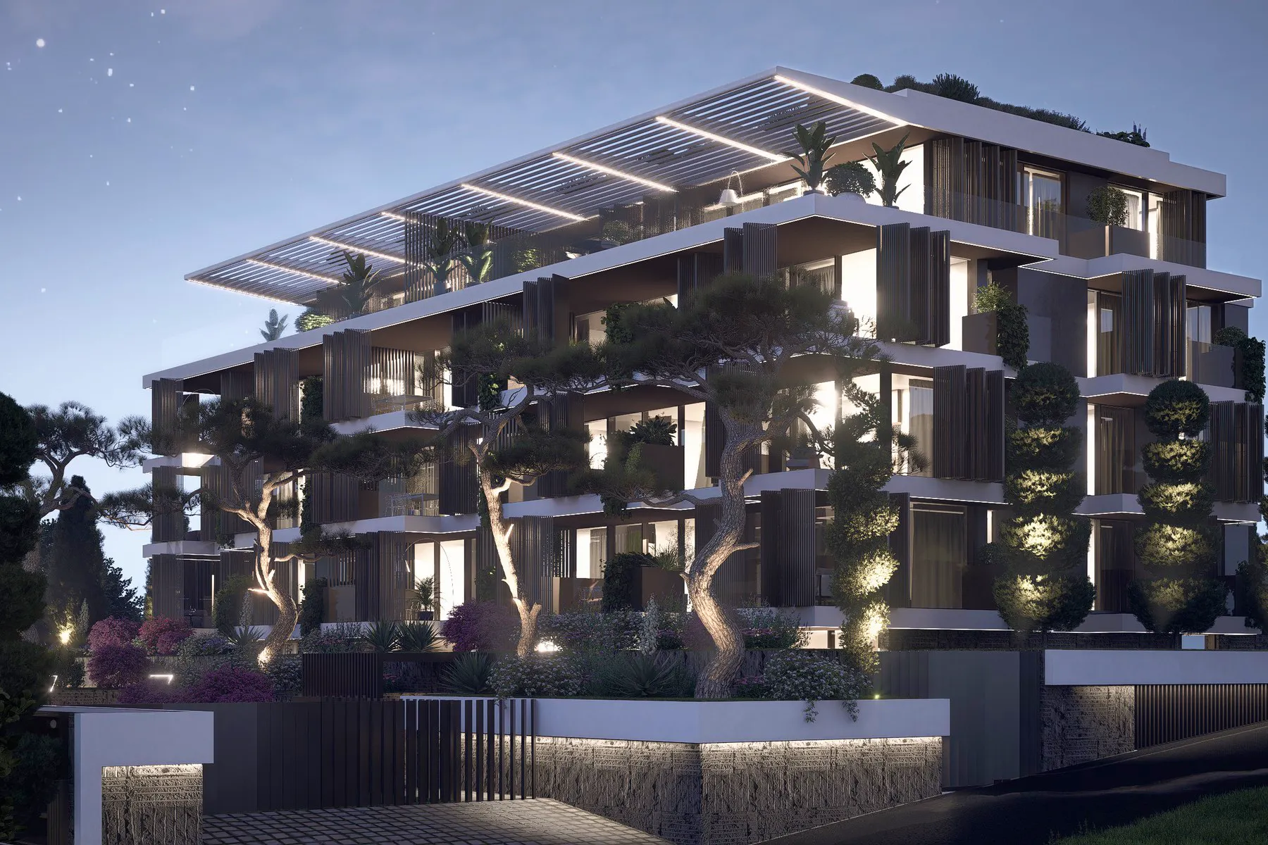 Project of luxury seafront apartments in Split