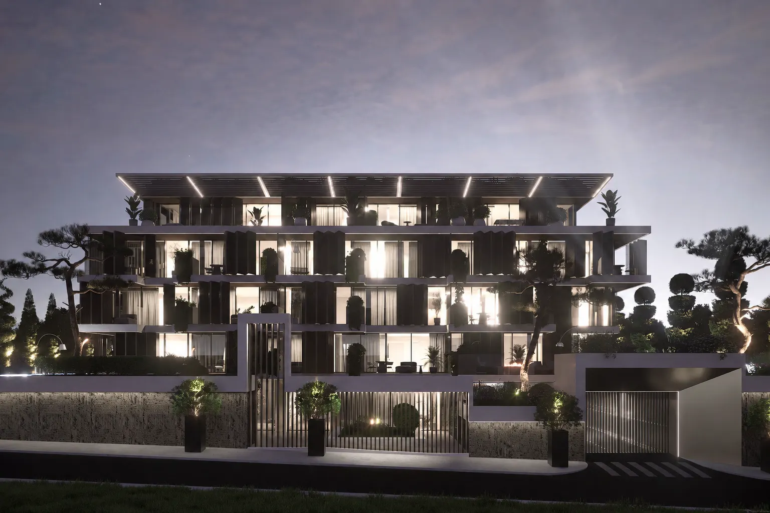 Project of luxury seafront apartments in Split