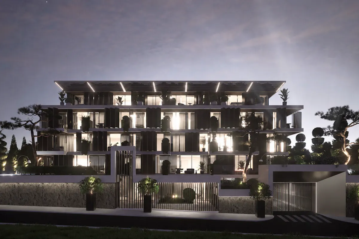 Project of luxury seafront apartments in Split