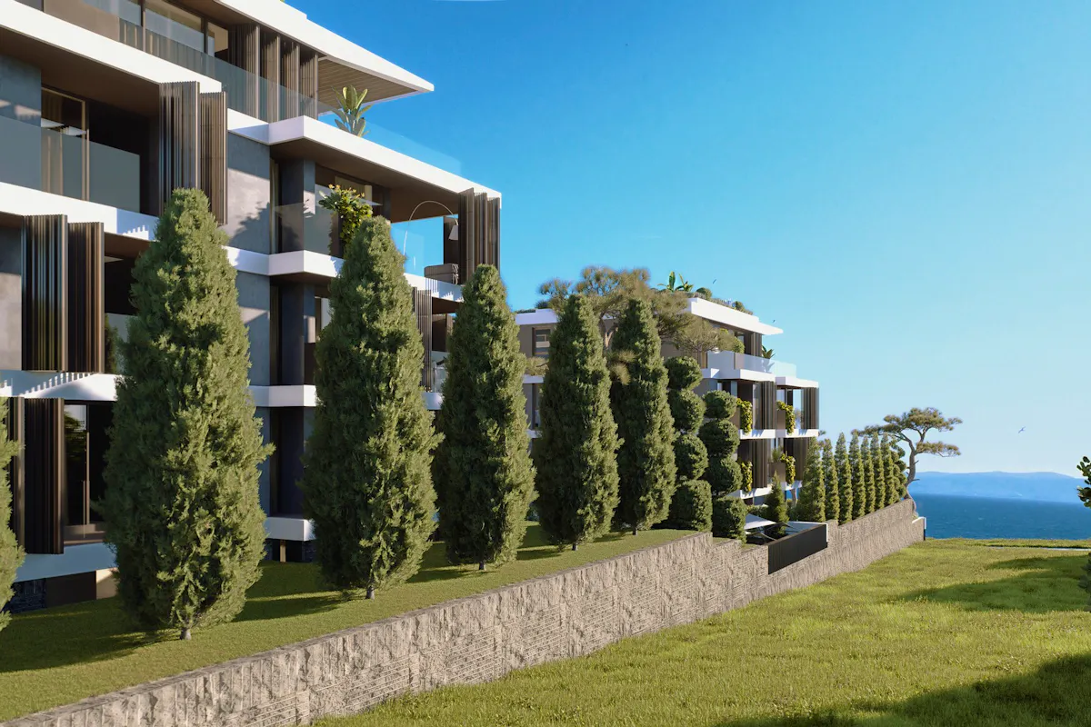 Luxury apartments in Split with sea view